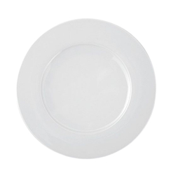 Assiette\u0020plate\u0020GLOBE\u0020aile\u0020unie\u0020\u00D8285mm\u0020Porcelaine\u0020Blanc