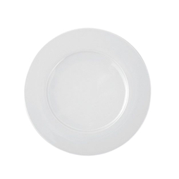 Assiette\u0020plate\u0020GLOBE\u0020aile\u0020unie\u0020\u00D8250mm\u0020Porcelaine\u0020Blanc