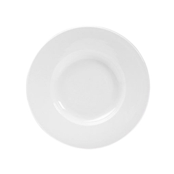 Assiette\u0020Creuse\u0020GLOBE\u0020aile\u0020unie\u0020\u00D8255mm\u0020Porcelaine\u0020Blanc