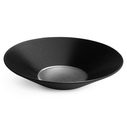 Assiette creuse STONEWARE Ø230xh50mm Grès Noir - Henri Julien