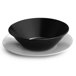 Bol conique STONEWARE Ø180xh60mm Grès Noir - Henri Julien