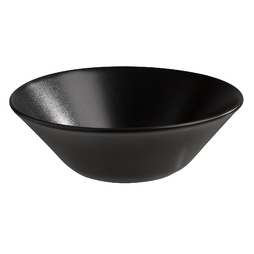 Bol conique STONEWARE Ø180xh60mm Grès Noir - Henri Julien