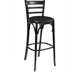 Tabouret\u0020assise\u0020garnie\u0020HAROLD\u0020Weng\u00E9\u0020noir