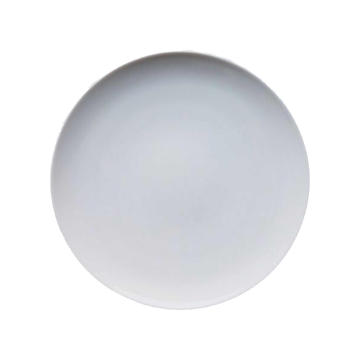 Assiette plate CONCORDE uni Ø275mm Porcelaine Blanc - Henri Julien