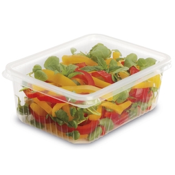 100 Barquettes Rectangle Pratipack 125g sans couvercle - Henri Julien