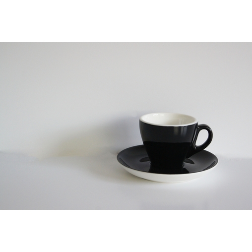 Tasse Moka 8cl Noir - Henri Julien