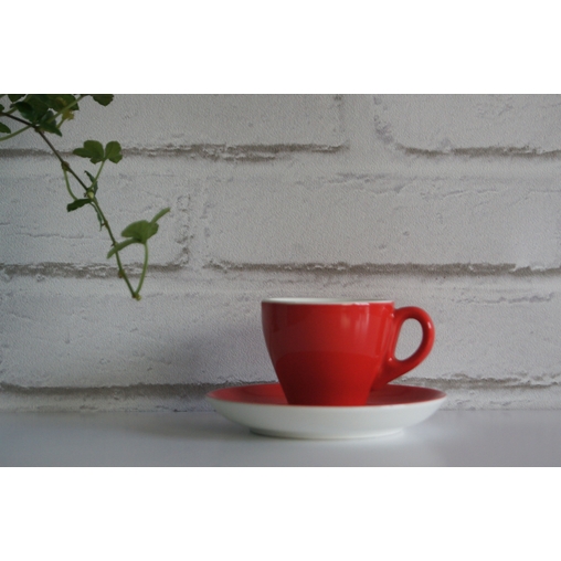 Tasse Moka 8cl Rouge - Henri Julien