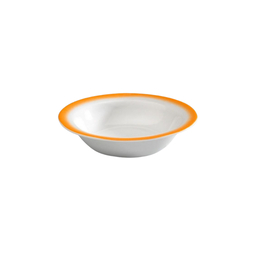 Coupelle\u0020Ronde\u0020Porcelaine\u0020Fresh\u0020Orange\u0020\u00F8120mm