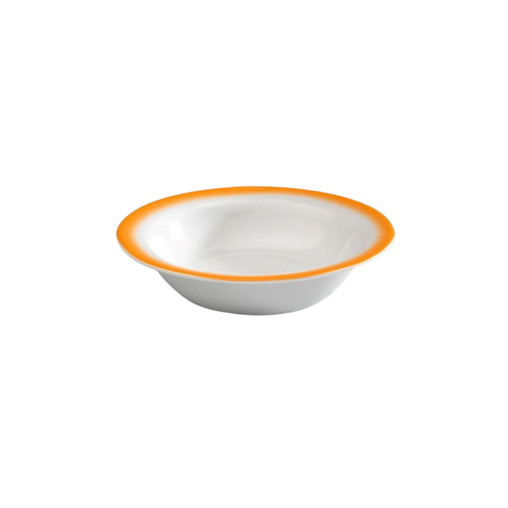 Coupelle Ronde Porcelaine Fresh Orange ø120mm - Henri Julien