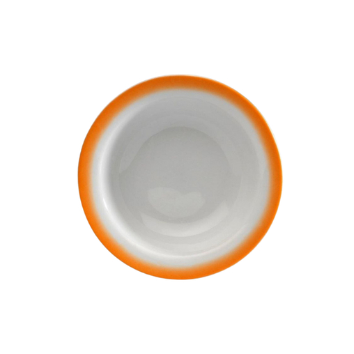 Coupelle Ronde Porcelaine Fresh Orange ø120mm - Henri Julien