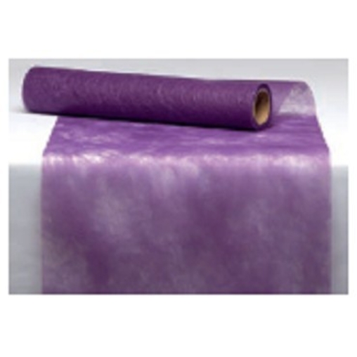 Rouleau 10m Chemin de Table Polytulle Violet - Henri Julien