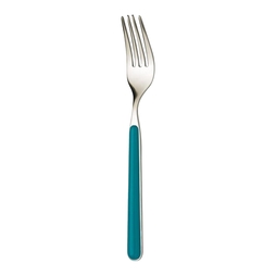 Fourchette de Table RIO Inox 18/0 Épaisseur 20 Turquoise - Henri Julien