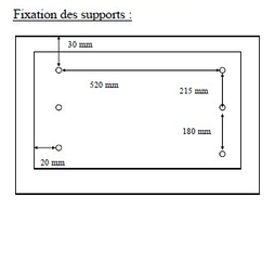 Support Mural pour Salamandre Roller Grill - Henri Julien