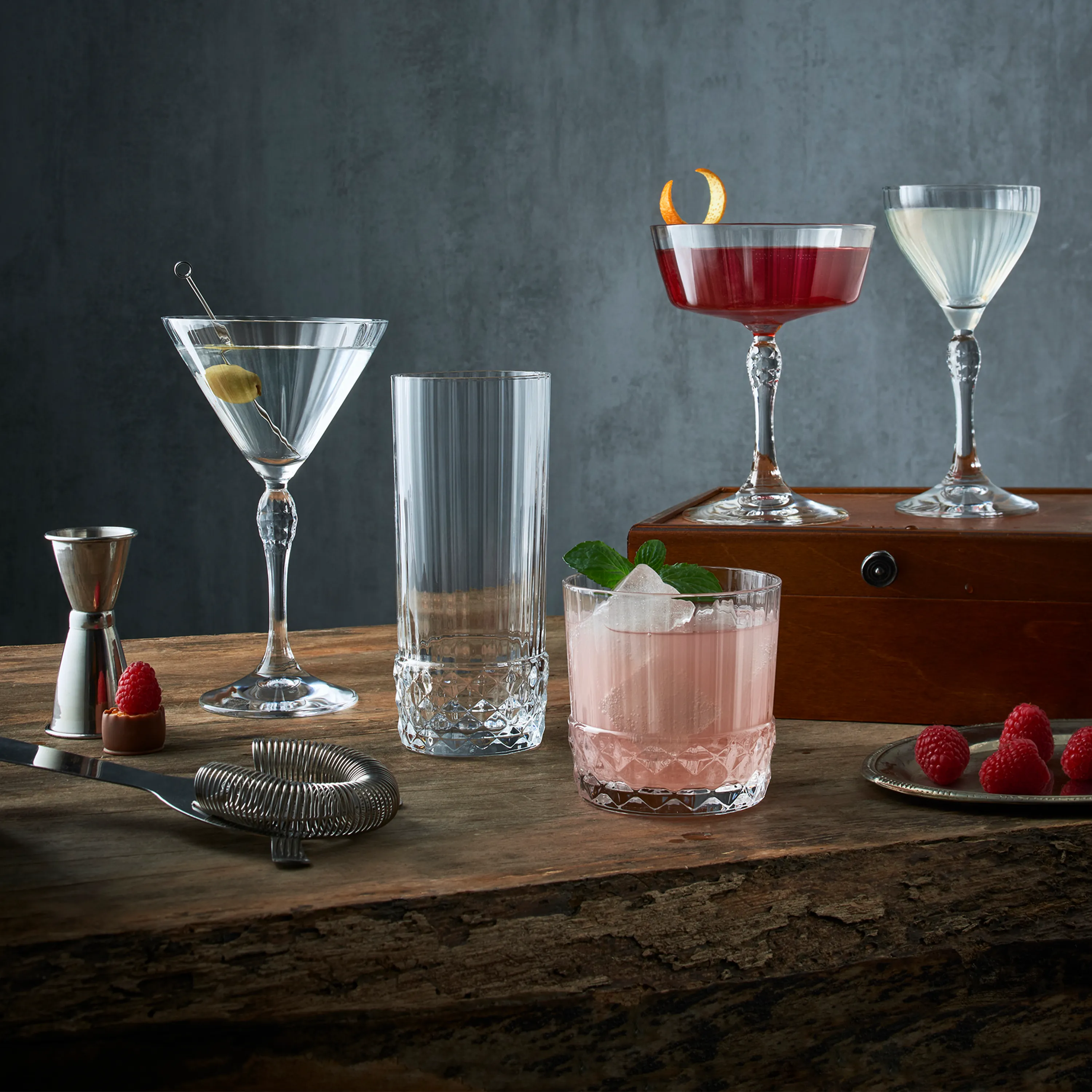 Verre Cocktail Fizz AMERICA'20S 27.5cl Ø107xh140mm- Bormioli Rocco - Henri Julien