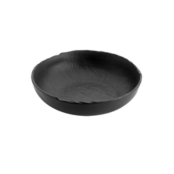 Assiette\u0020creuse\u0020LIVELLI\u0020BLACK\u0020\u00D8240xh60mm\u0020Porcelaine\u0020Noir