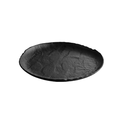 Assiette\u0020plate\u0020LIVELLI\u0020BLACK\u0020\u00D8260mm\u0020Porcelaine\u0020Noir