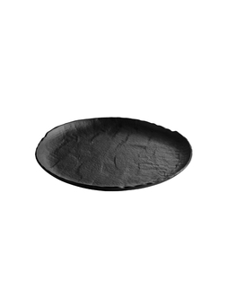 Assiette plate LIVELLI BLACK Ø260mm Porcelaine Noir