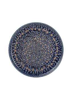 Assiette plate OXYDO COBALT Ø285mm Porcelaine Bleu 