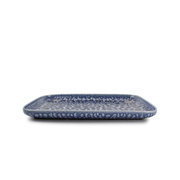 Plat de service OXYDO COBALT 280x200mm Porcelaine Bleu - Henri Julien