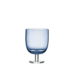 Verre à pied ALLURE 26cl Ø79xh113mm Bleu - Guy Degrenne - Henri Julien