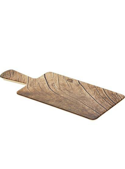 Planche rectangulaire mélamine effet bois WOOD EFFECT 420x180xh15mm
