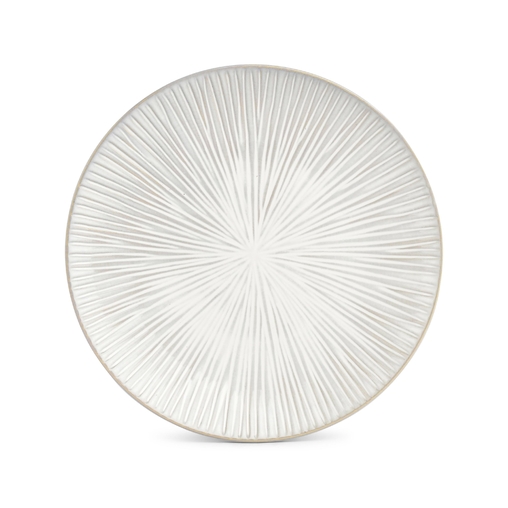 Assiette plate HALO Ø280xh36mm Porcelaine Blanc - Fine2Dine - Henri Julien