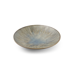 Assiette creuse HALO FOREST Ø240xh55mm 95cl Porcelaine Vert et Bleu - Fine2Dine - Henri Julien