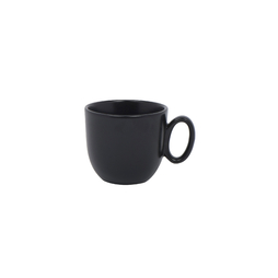 Tasse café MODULO NATURE PIERRE DE LAVE Ø90xh60mm Grès Noir - Henri Julien