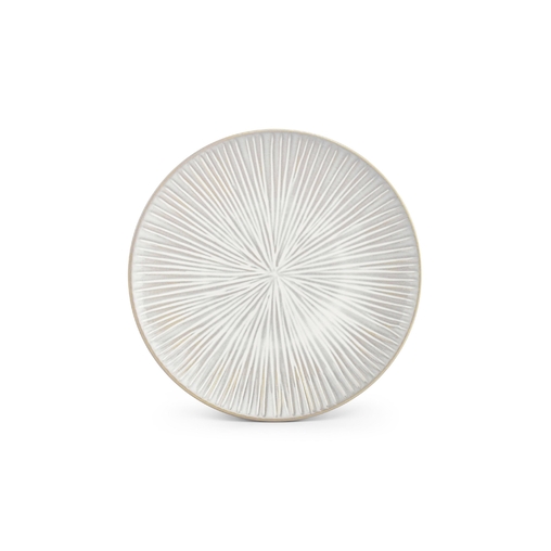 Assiette plate HALO Ø200mm Porcelaine Blanc - Fine2Dine - Henri Julien