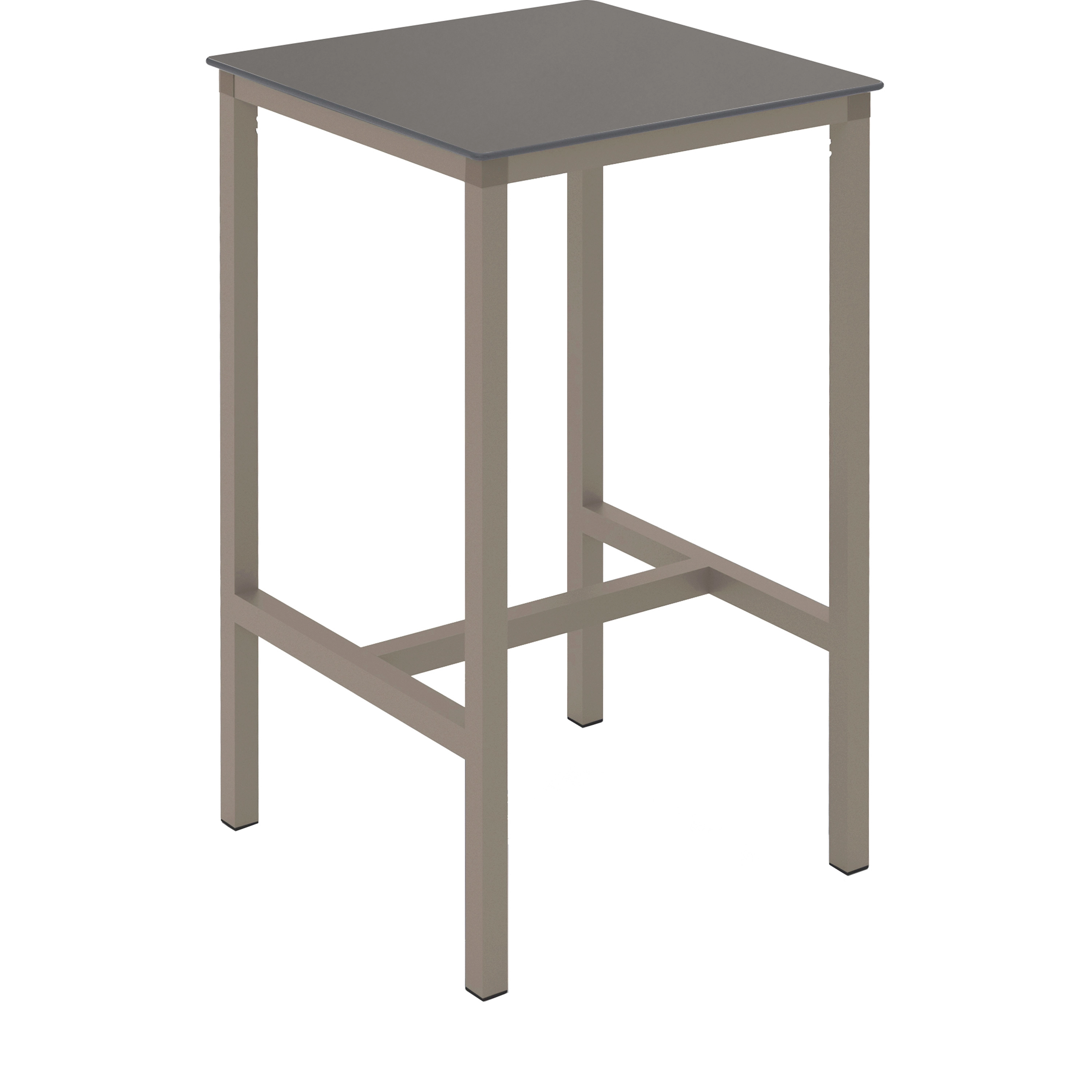 Table haute URBAN 70x70xh110cm Taupe - Ezpeleta - Henri Julien