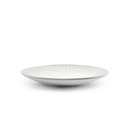 Assiette plate HALO Ø255mm Porcelaine Blanc - Fine2Dine - Henri Julien