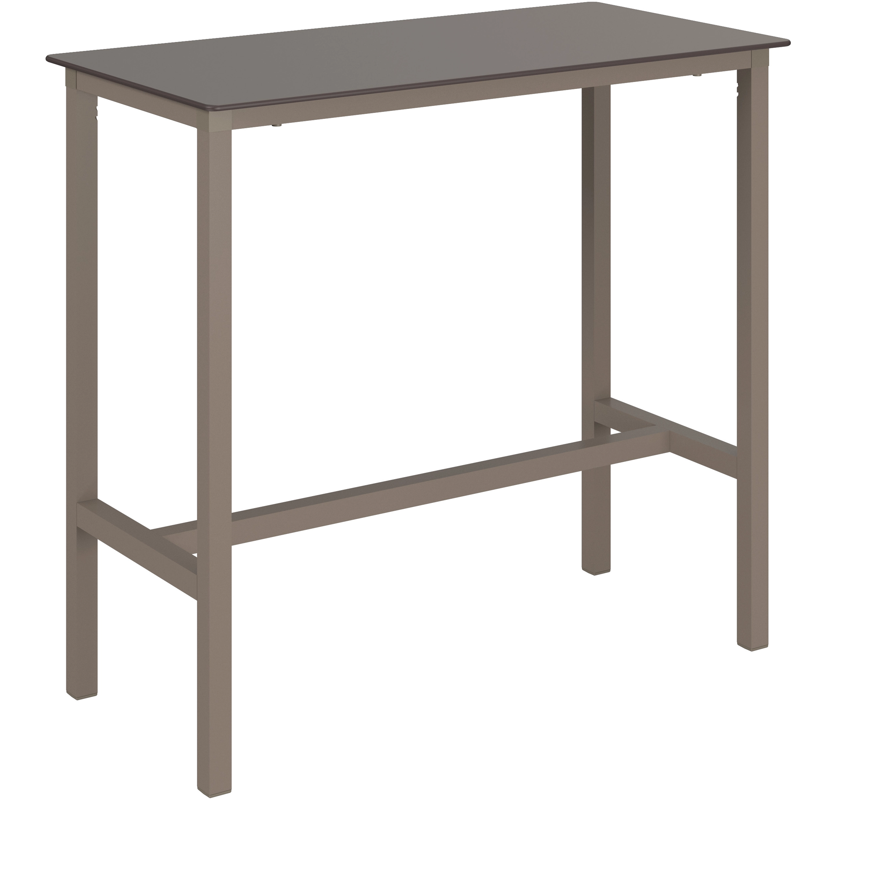 Table haute URBAN 120x60xh110cm Taupe - Ezpeleta - Henri Julien