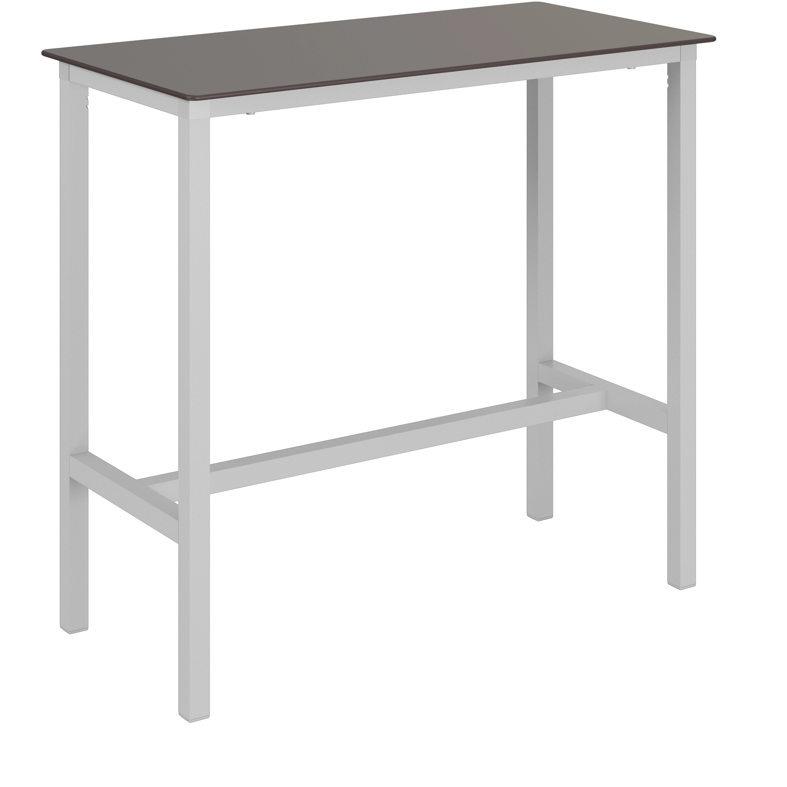 Table haute URBAN 120x60xh110cm Taupe et White - Ezpeleta - Henri Julien