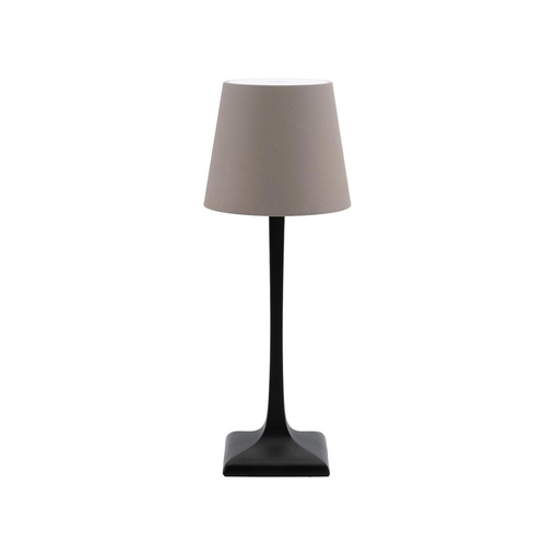 Lampe de table LED MILANO 11x11x26cm Gris/Noir - Henri Julien