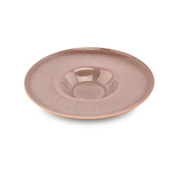 Assiette bassin creux PERLA BURGUNDY Ø275/130xh45mm 21cl Porcelaine Rose - Fine2Dine - Henri Julien