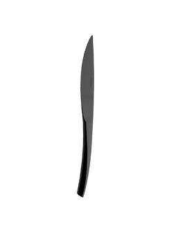 Couteau de table XY BLACK 18/10 épaisseur 40 Noir - Guy Degrenne