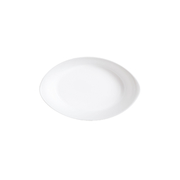 Plat à four ovale SMART CUISINE 210x130xh50mm Opal Blanc - Arcoroc - Henri Julien