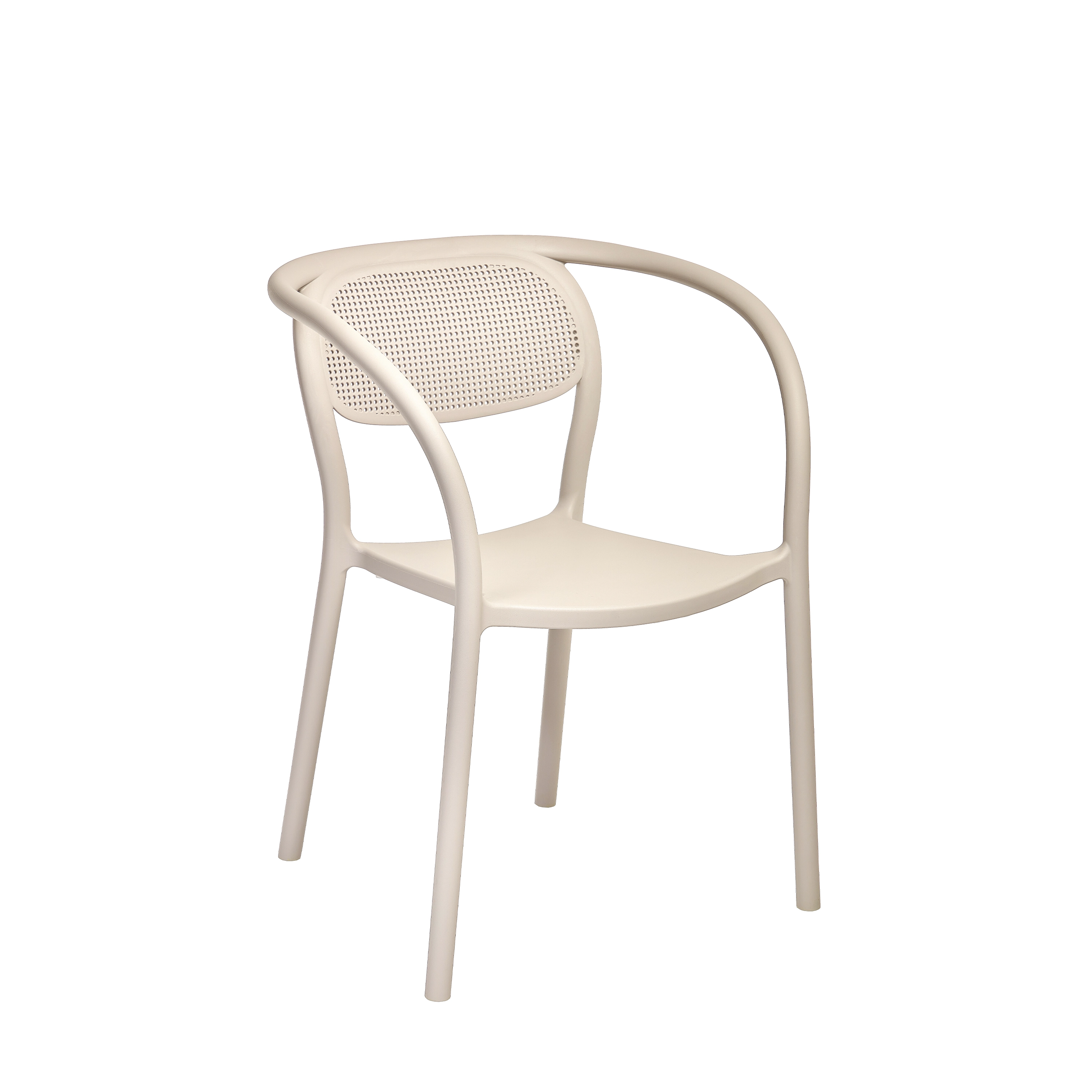 Fauteuil NOON Polypropylène 58x54xh78cm Pearl - Ezpeleta - Henri Julien