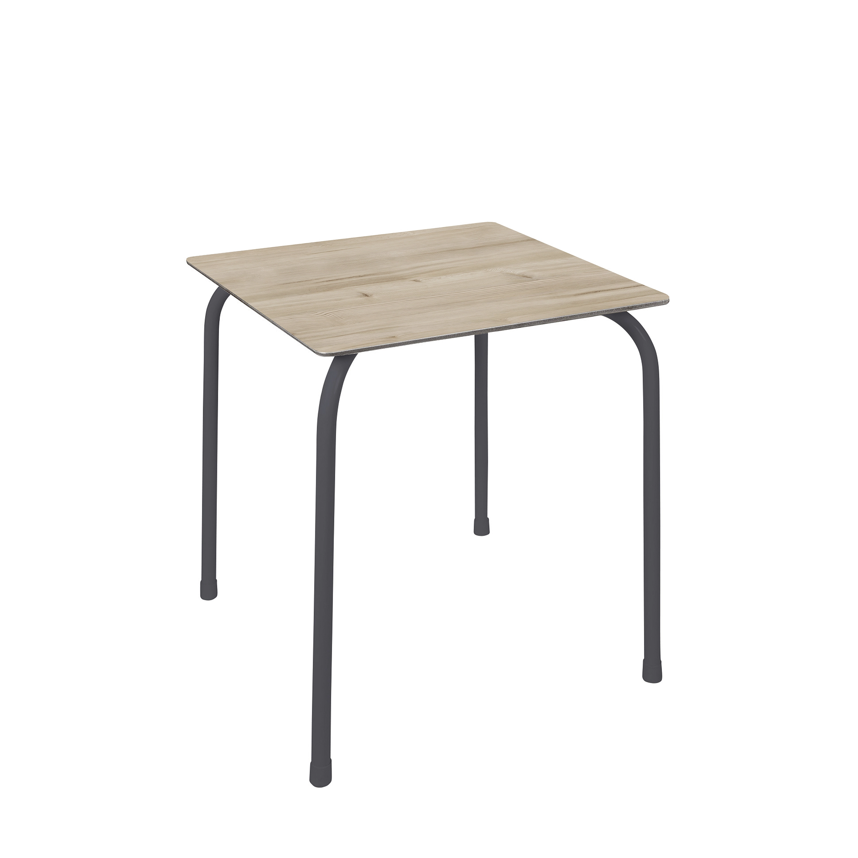 Table RODAS 70x70xh73cm Oak et Anthracite - Ezpeleta - Henri Julien