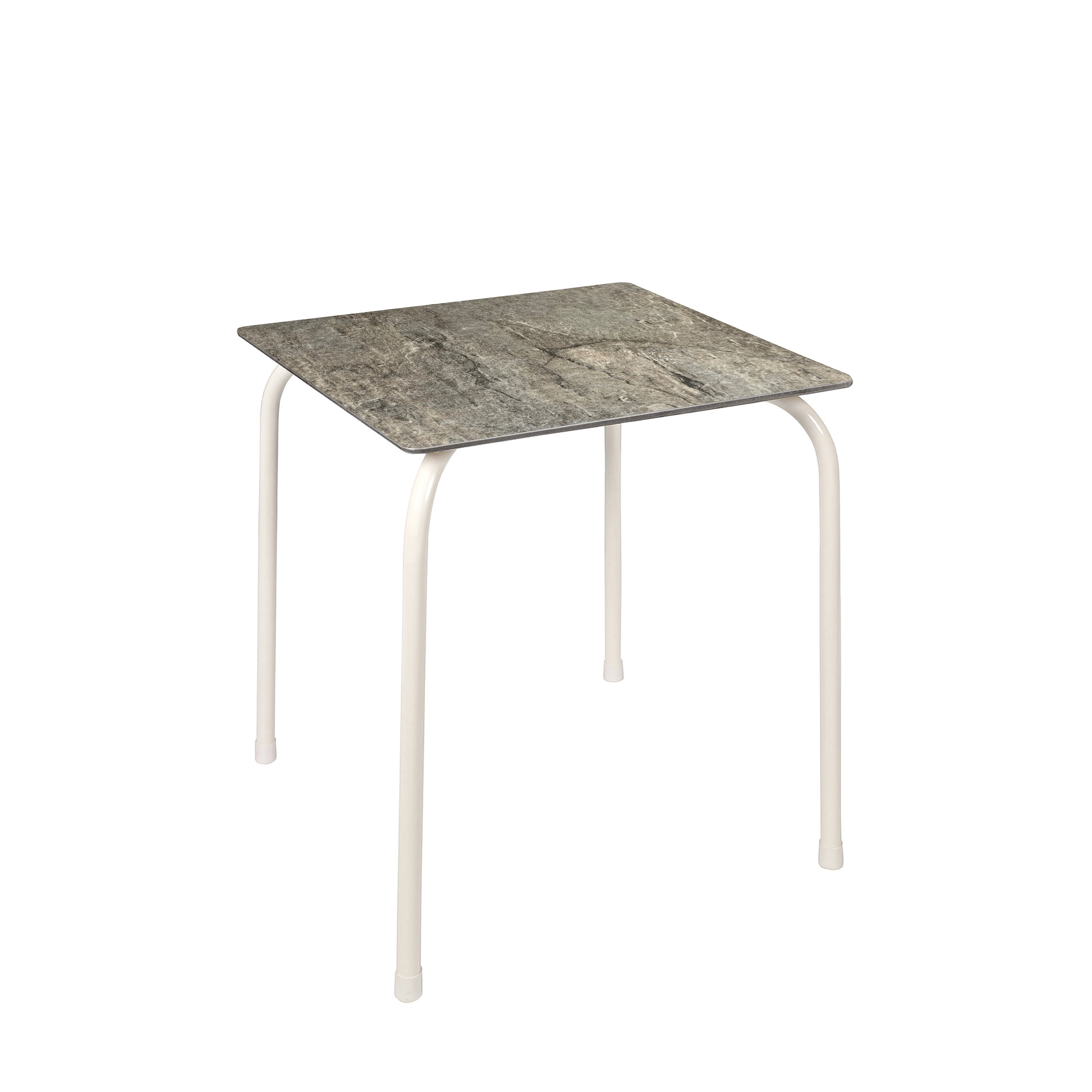 Table RODAS 70x70xh73cm Stone et White - Ezpeleta - Henri Julien