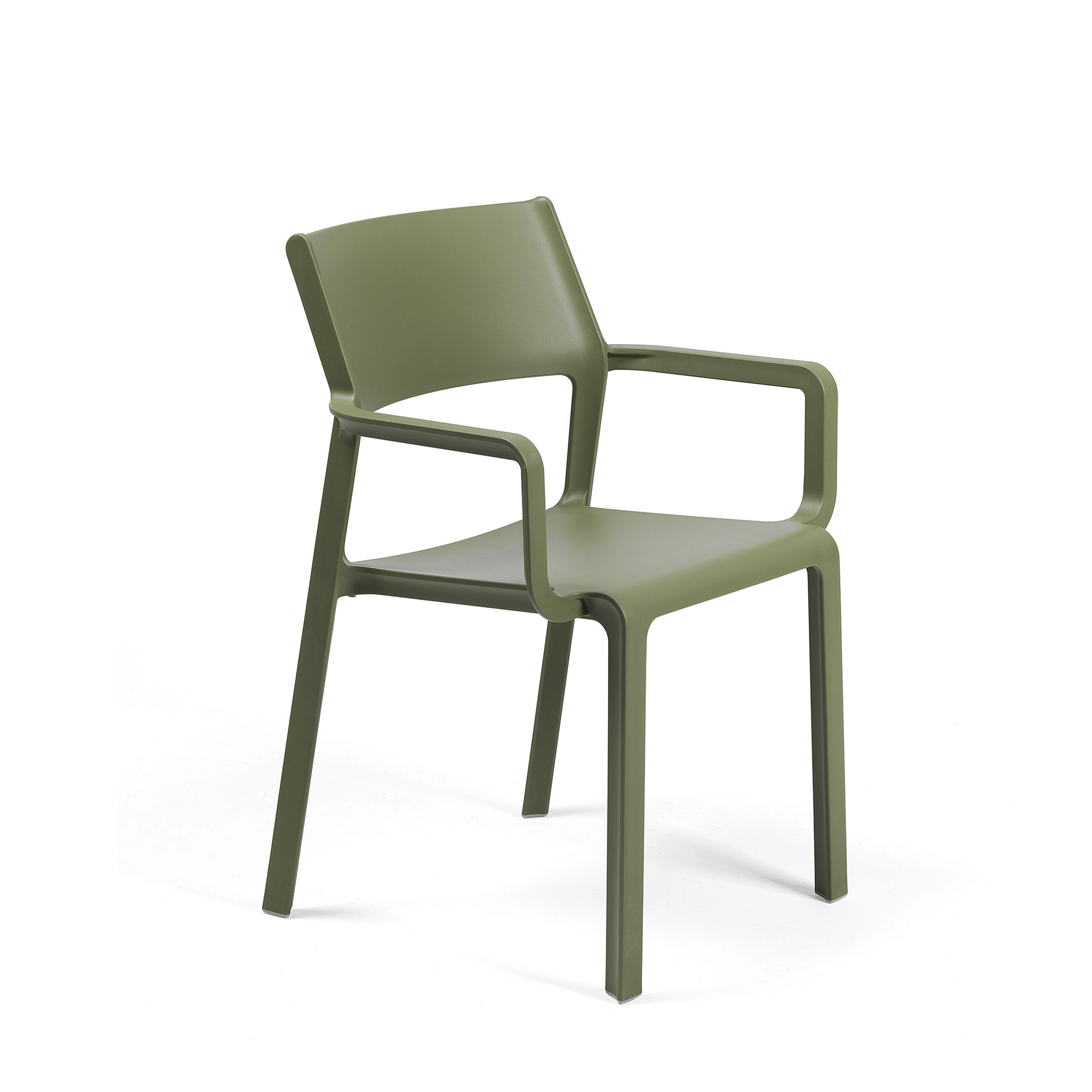 Fauteuil TRILL Polypropylène 58,5x53,5xh82,5cm Agave - Henri Julien