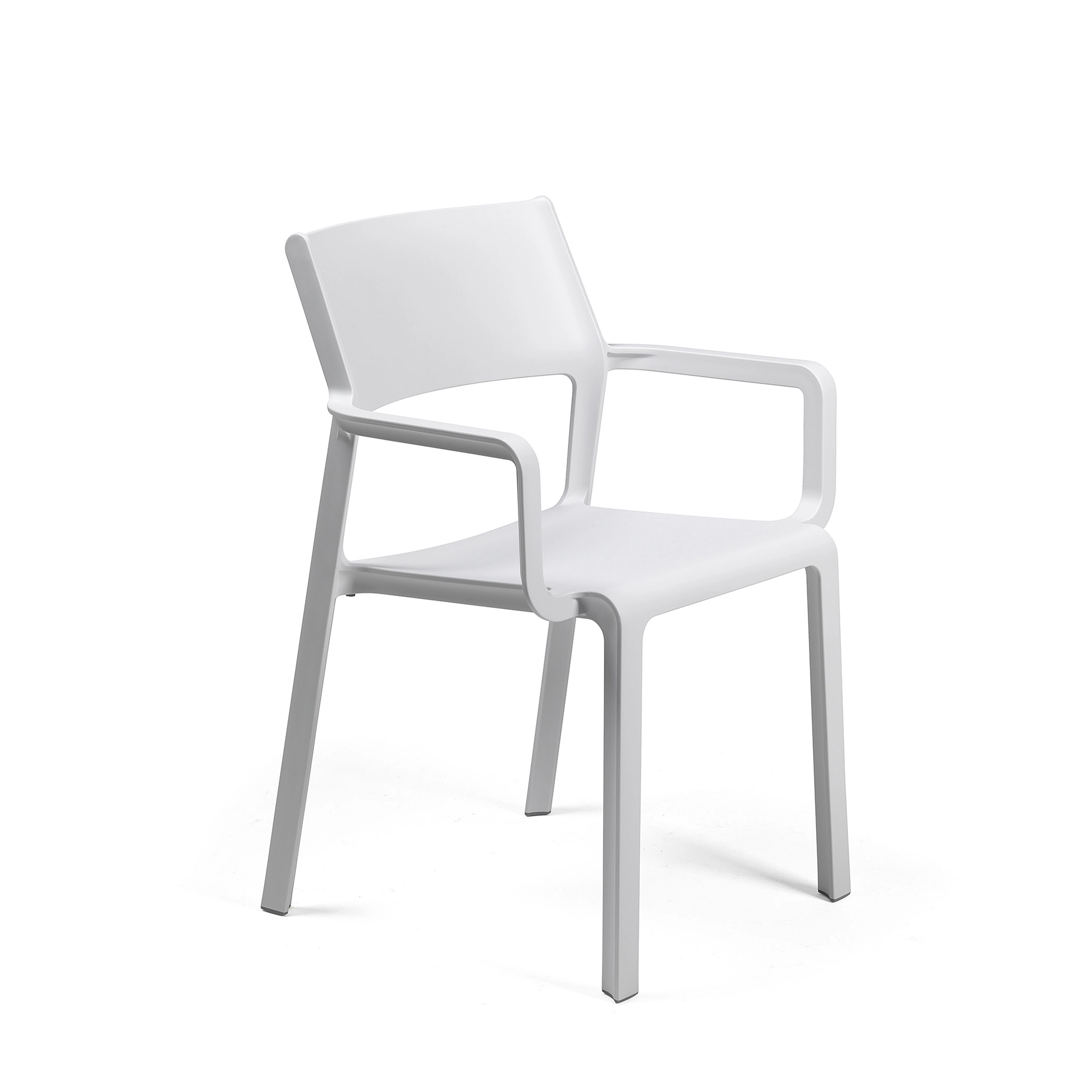 Fauteuil TRILL Polypropylène 58,5x53,5xh82,5cm Blanc - Henri Julien