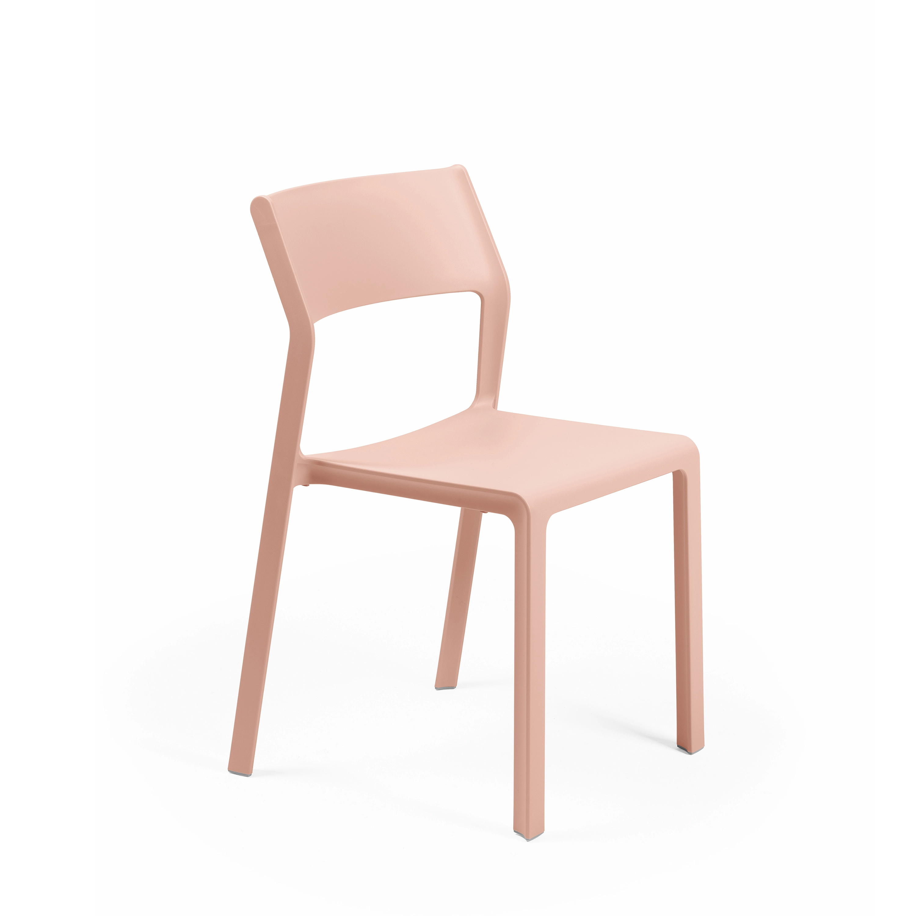 Chaise TRILL Polypropylène 50x51,5xh82,5cm Rose poudré - Henri Julien