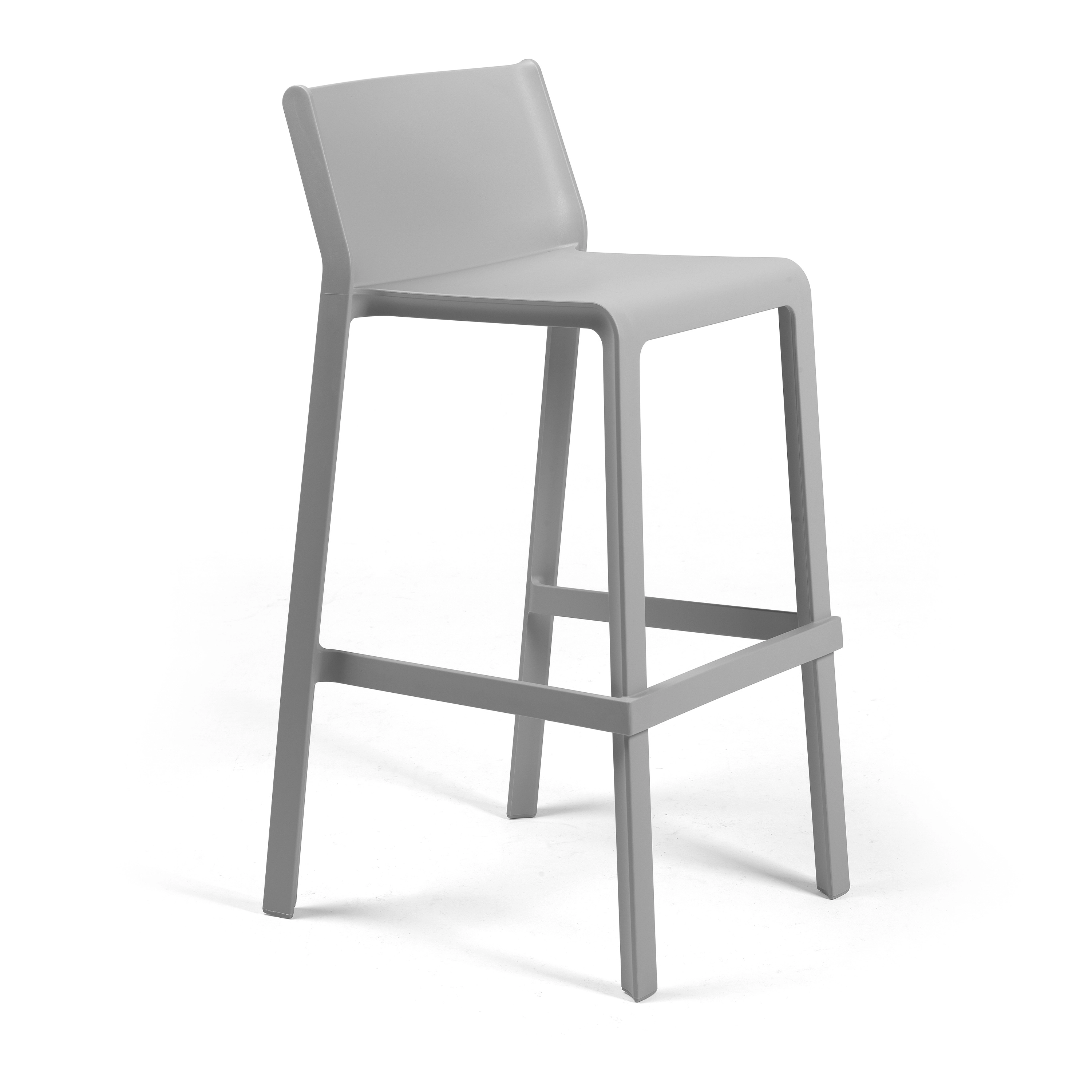 Tabouret TRILL Polypropylène 50x53xh96cm Gris - Henri Julien