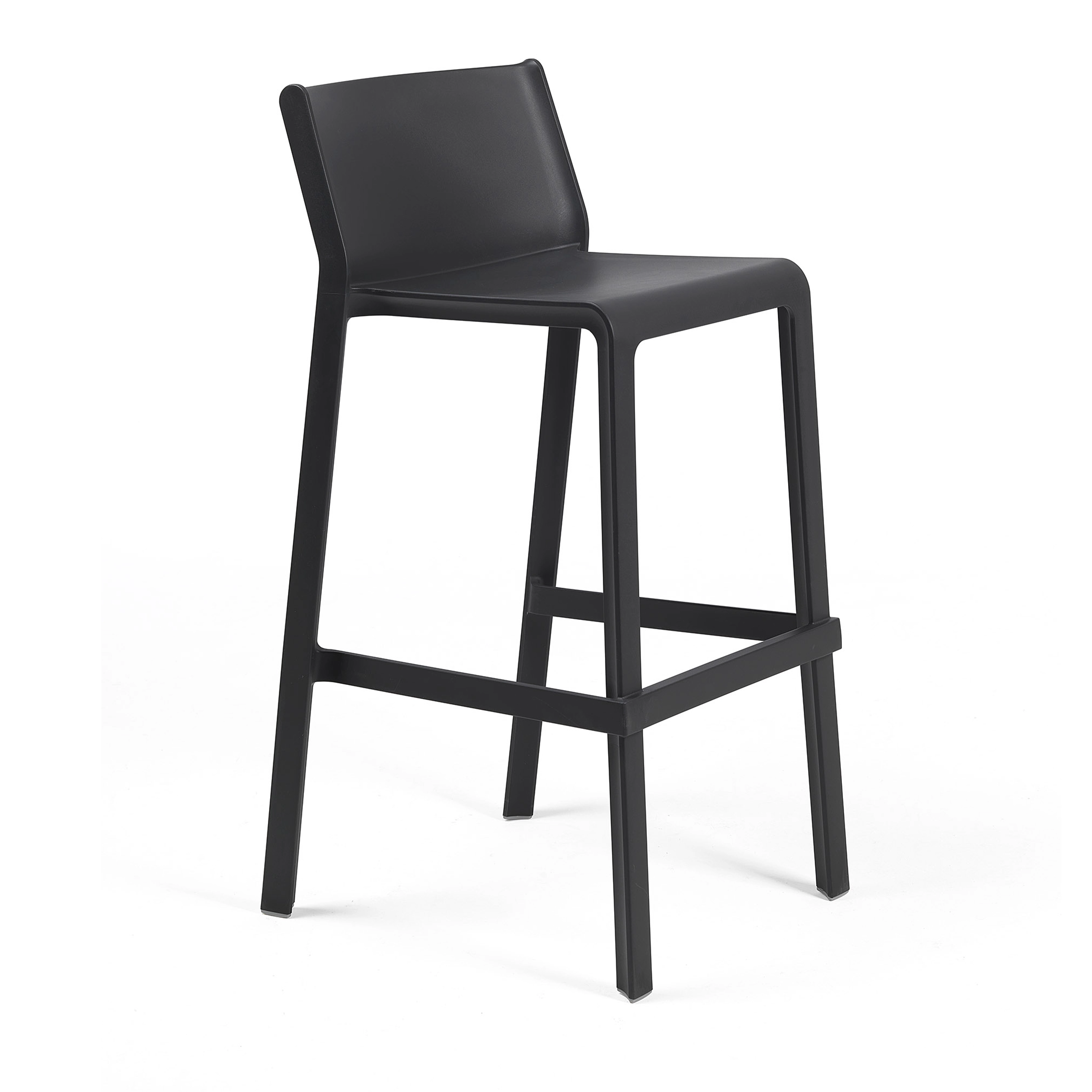 Tabouret TRILL Polypropylène 50x53xh96cm Anthracite - Henri Julien