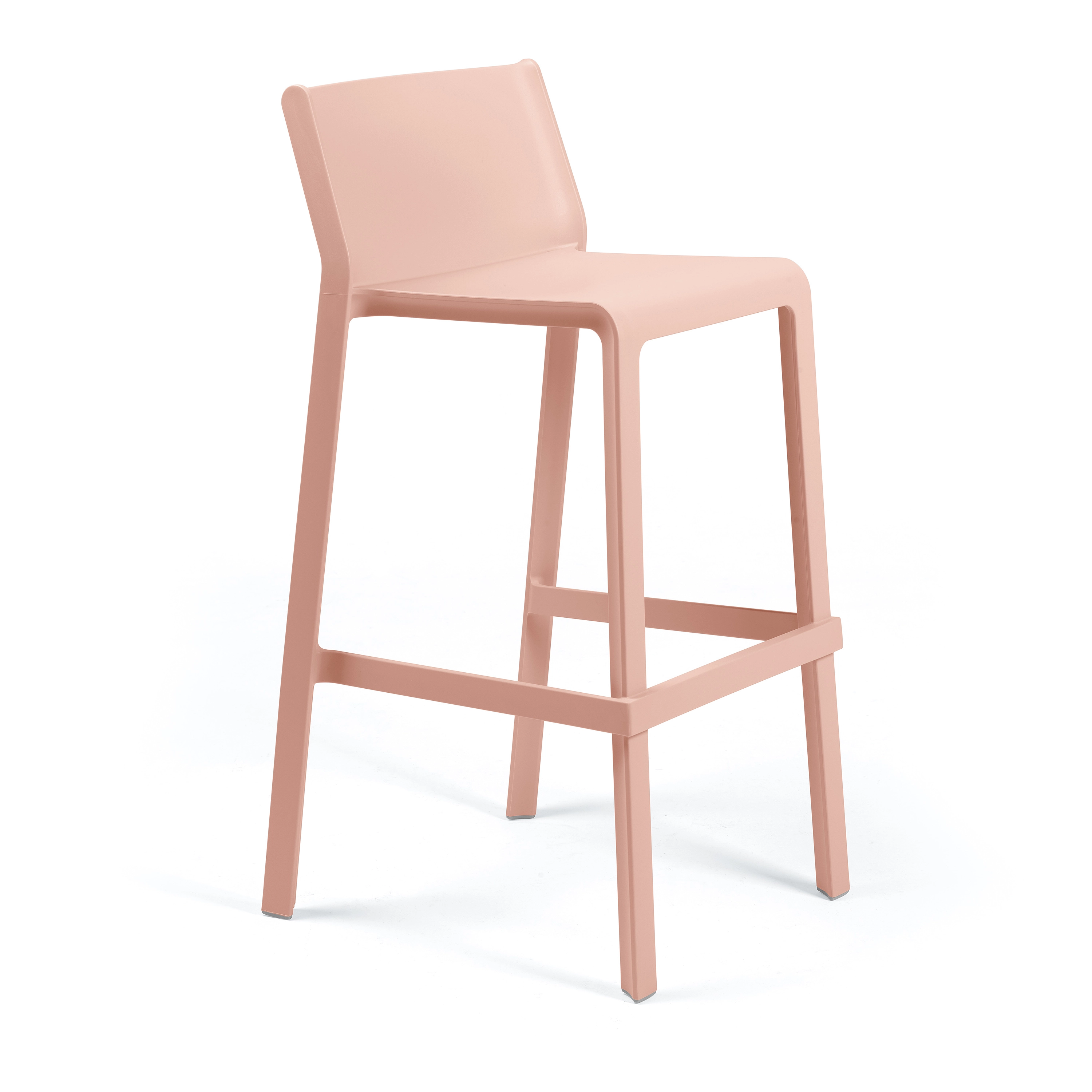 Tabouret TRILL Polypropylène 50x53xh96cm Rose poudré - Henri Julien