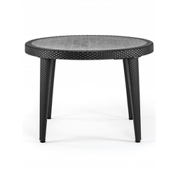 Table 4 pieds ANTIBES Noir Ø110cm - Henri Julien