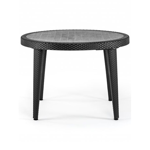 Table 4 pieds ANTIBES Noir Ø110cm - Henri Julien