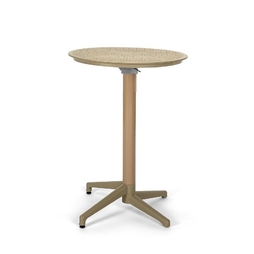 Table Riviera plateau ø60cm Coffee - Henri Julien