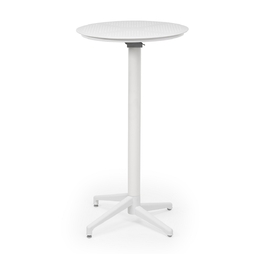 Mange debout Riviera plateau ø60cm Blanc Crème - Henri Julien